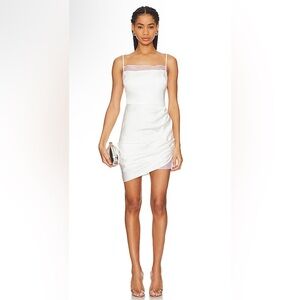 New! Amanda Uprichard London Dress in Ivory sz Medium $282